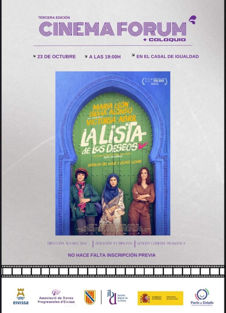 Cinefòrum al Casal d’Igualtat d’Eivissa
