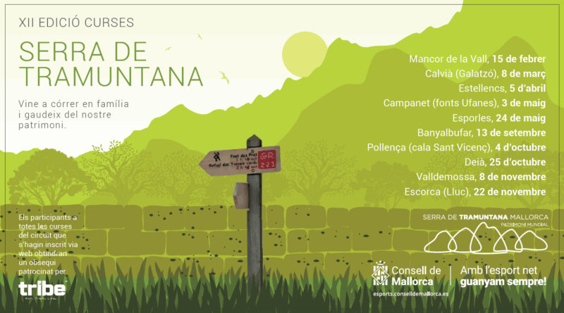 Cursa infantil a la Serra de Tramuntana fa parada a Deià