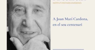 El 51è Curs Eivissenc de Cultura de l’IEE aborda la figura de Joan Marí Cardona