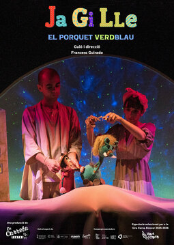 Jagillé, el porquet verdblau arriba al Teatre Sans amb un viatge ple de màgia i aventures