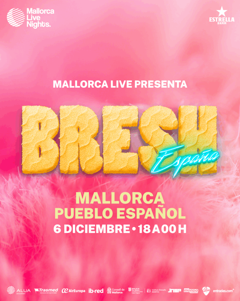 La Bresh arriba al Poble Espanyol de Palma amb Mallorca Live