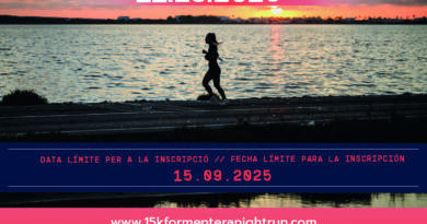 Formentera acoge la 15K Sunset Run el 11 de octubre