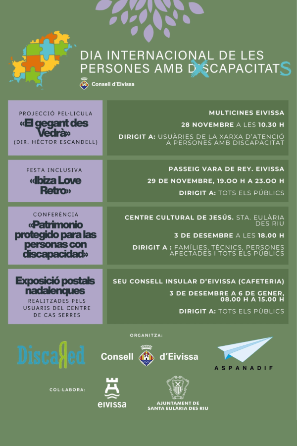 Dia Internacional de les Persones amb Discapacitats a Eivissa