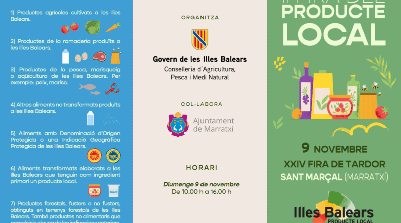 El Govern impulsa la II Fira del Producte Local dins la Fira de Tardor de Marratxí