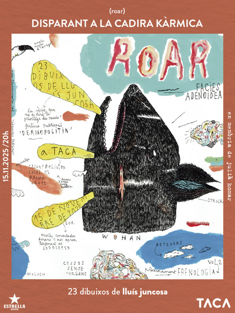 Exposició «ROAR. Disparant a la cadira Kàrmica» de Lluís Juncosa