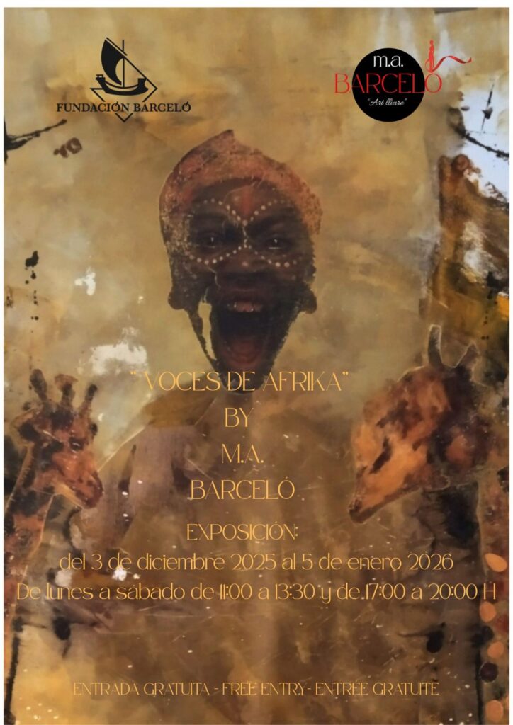 Inauguració del Betlem i de l’exposició “Voces de Afrika” de la Fundació Barceló