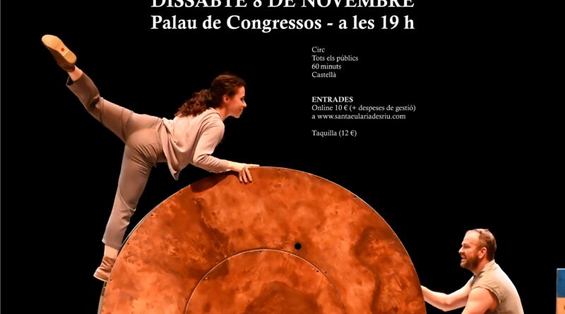 Santa Eulària acull l’espectacle de circ i dansa Anónima, un homenatge a les persones invisibles
