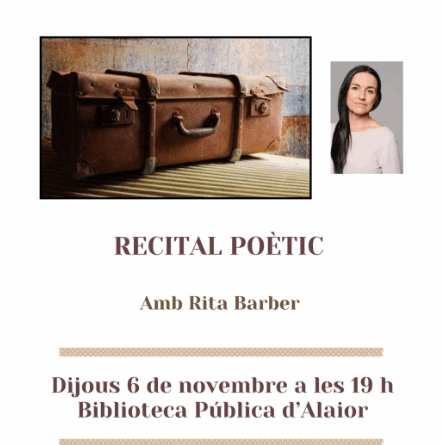 Recital poètic “Poesia dels exilis” a la Biblioteca Pública d’Alaior