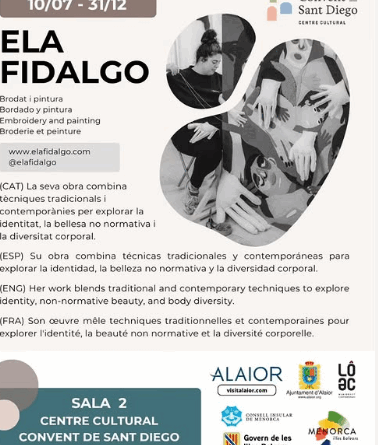 Exposició d’Ela Fidalgo al Convent de Sant Diego d’Alaior