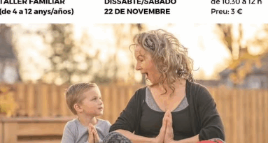 El Casal de Barri de Santa Catalina ofereix una sessió de ioga familiar el dissabte 22 de novembre