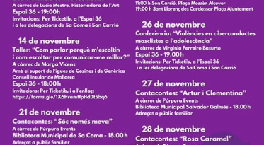 Sant Llorenç des Cardassar commemora el 25N amb una setmana d’activitats per conscienciar sobre la violència masclista