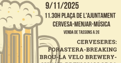 Puigpunyent celebra la IX Mostra de Cervesa Artesana amb música en directe i productes locals
