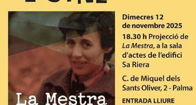 Projecció del documental “La Mestra” dins el cicle Una Llengua de Cine