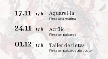Tallers de pintura amb Joana Leal al Claustre de Sant Domingo d’Inca