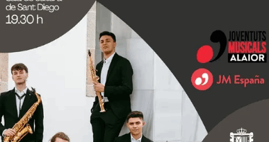 Concert de l’Oxygen Quartet a la Sala de Cultura de Sant Diego