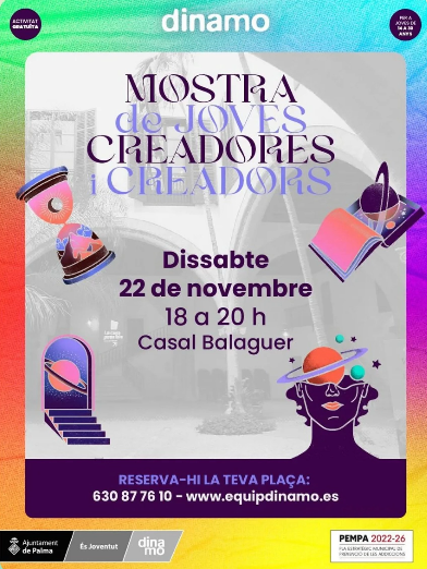 Mostra de Joves Creadors i Creadores al Casal Balaguer
