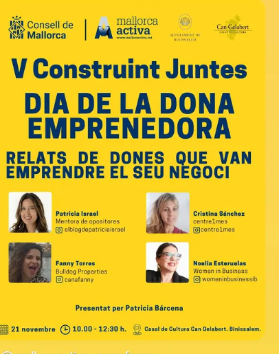 V Construint Juntes: Dia de la Dona Emprenedora a Binissalem