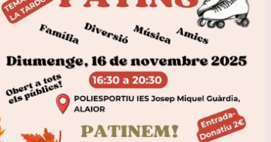 Festa amb Patins a Alaior per celebrar la tardor