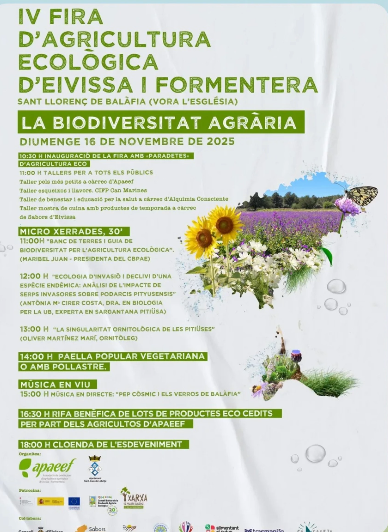 IV Fira d’Agricultura Ecològica d’Eivissa i Formentera a Sant Llorenç de Balàfia