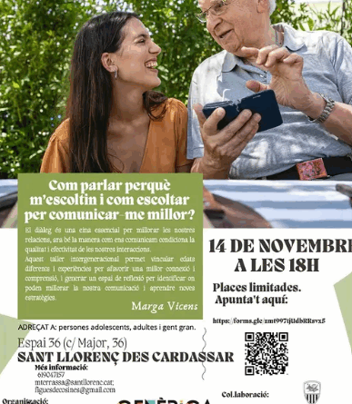 Xerrada «Com parlar perquè m’escoltin i com escoltar per comunicar-me millor?» a Sant Llorenç des Cardassar