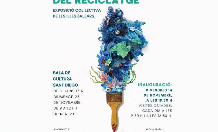 “Artistes i artesanes del reciclatge”, una exposició col·lectiva de les Illes Balears a Sant Diego i al Pati de Sa Lluna