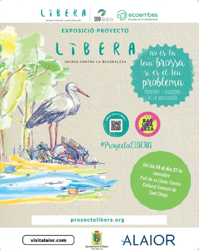 Exposició del Projecte LIBERA al Pati de Sa Lluna
