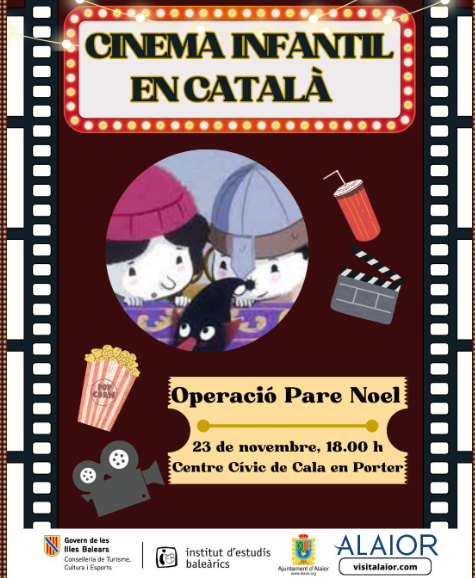 Cinema infantil en català al Centre Cívic de Cala en Porter