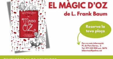 Club de lectura infantil amb El màgic d’Oz a la Biblioteca Encarnació Viñas