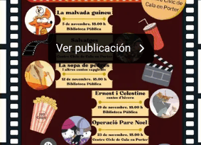 Cine infantil en catalán en Alaior