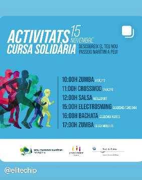 Activitats de la Cursa Solidària del Nou Passeig Marítim