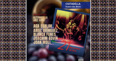 Ménage à JAZZ amb l’Alternatilla Jazz Band, una nit de ritme al Teatre des Born