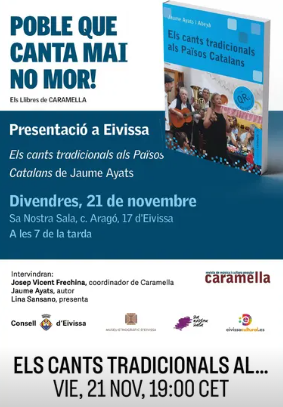 Presentació del llibre Els cants tradicionals als Països Catalans de Jaume Ayats