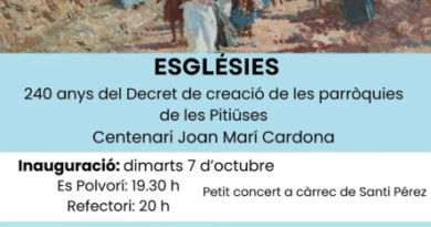 Exposició “Esglésies”: 240 anys del Decret de creació de les parròquies de les Pitiüses