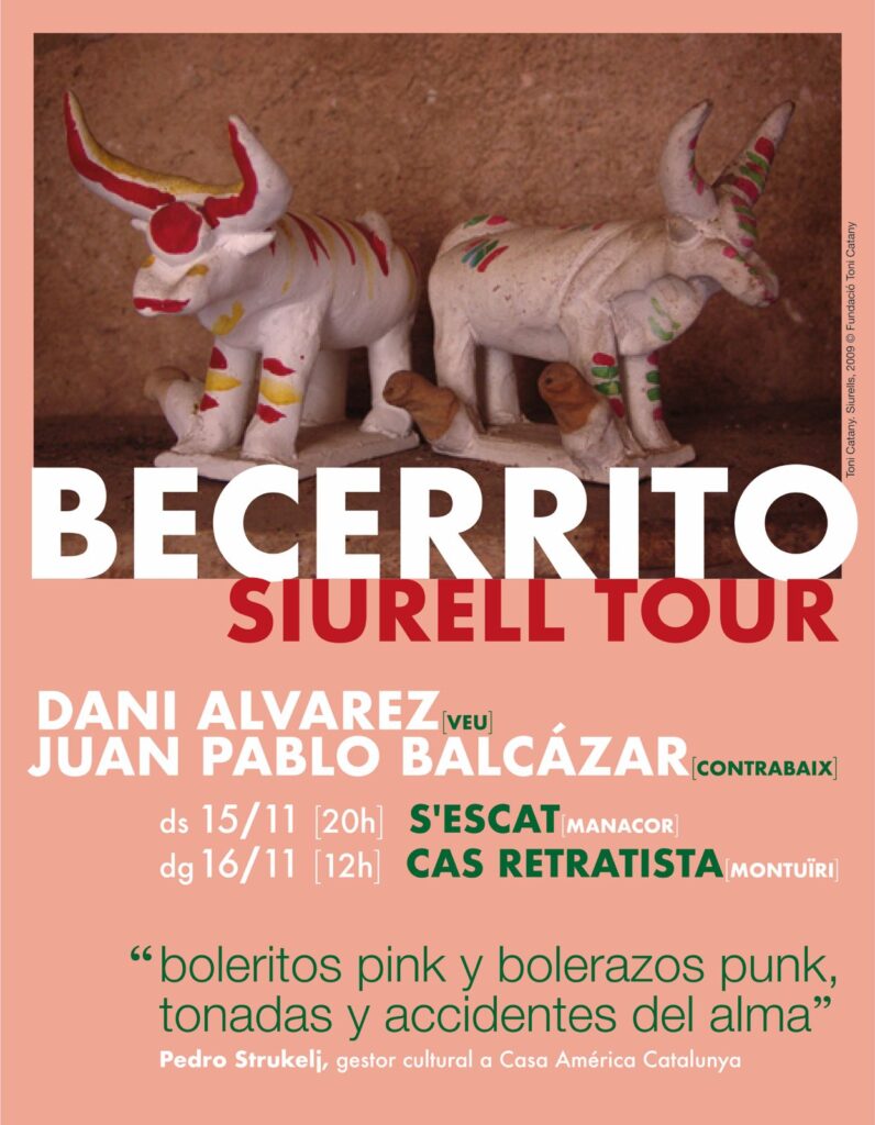 Becerrito presenta el seu “Siurell Tour” a Mallorca