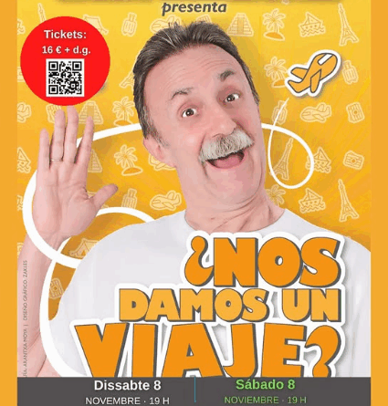 Santi Rodríguez presenta su nuevo espectáculo “¿Nos damos un viaje?” en Cala Millor