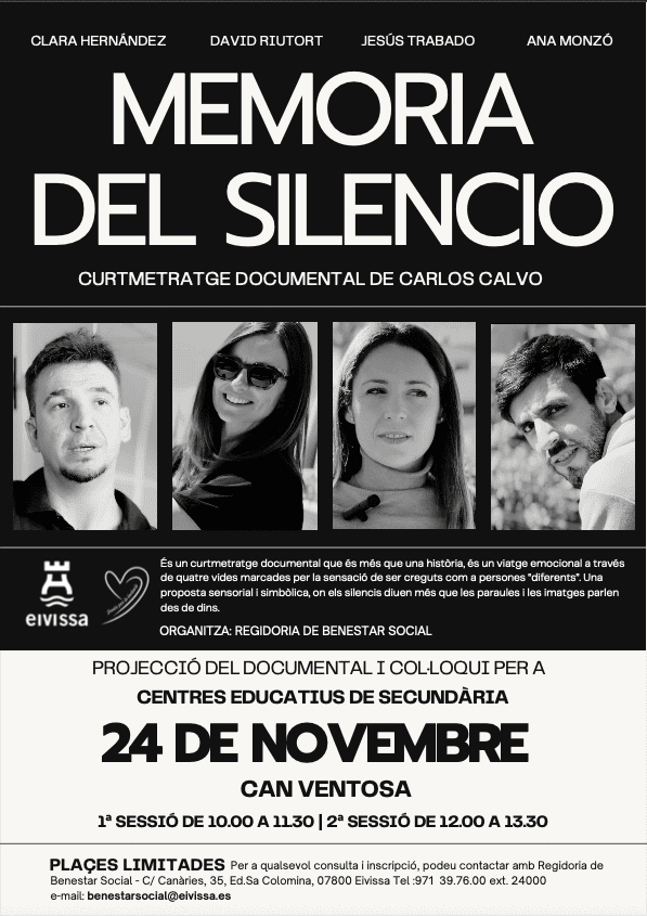 “Memoria del silencio”: documental i col·loqui sobre diversitat auditiva a Eivissa