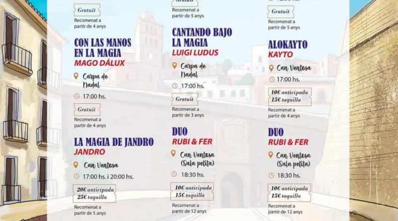 Eivicadabra torna a omplir Eivissa de màgia en la seva 3a edició