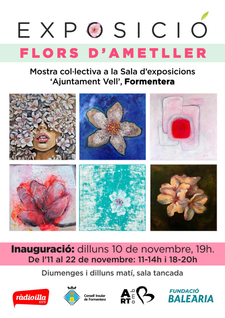 Exposició col·lectiva “Flors d’ametller” a l’Ajuntament Vell de Formentera