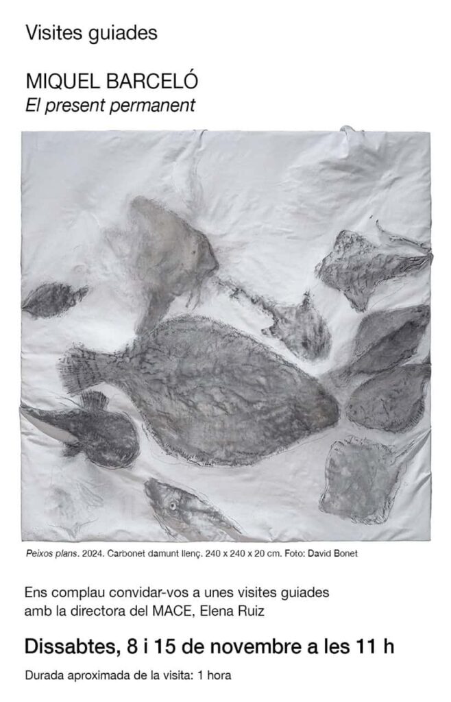 El MACE organiza visitas guiadas a la exposición “El present permanent” de Miquel Barceló