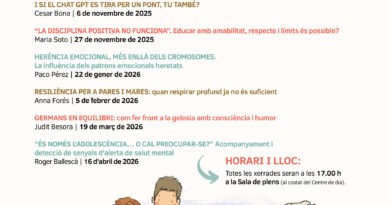 Cicle de xerrades per a famílies i docents 2025–2026 a Formentera