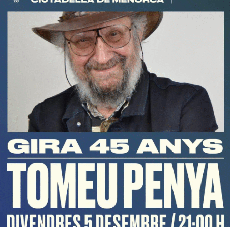 Tomeu Penya celebra 45 anys de trajectòria amb una gira molt especial