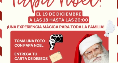 Son Rapinya rep la visita de Papà Noel amb tallers, música i activitats familiars