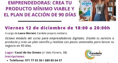 El Casal de Dones acull un taller sobre estratègies digitals per a emprenedores