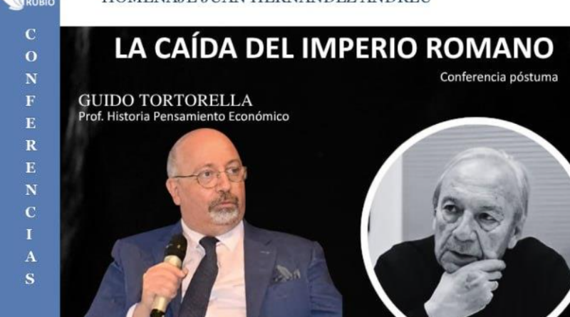 La Fundació Rubió ret homenatge al professor Juan Hernández Andreu amb una conferència pòstuma sobre la caiguda de l’Imperi Romà