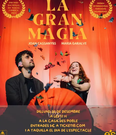 La Gran Màgia arriba a Esporles amb un espectacle premiat d’il·lusionisme contemporani