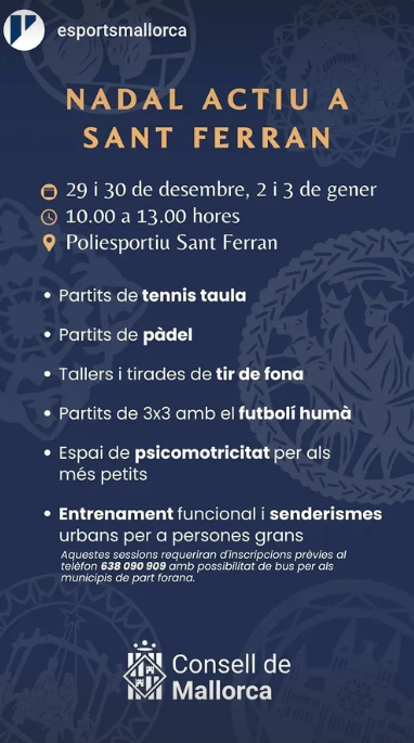 Nadal actiu a Sant Ferran