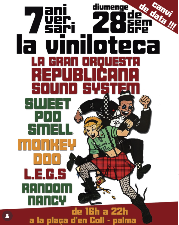 La Viniloteca celebra el seu 7è aniversari amb canvi de data i una gran festa musical a la plaça d’en Coll