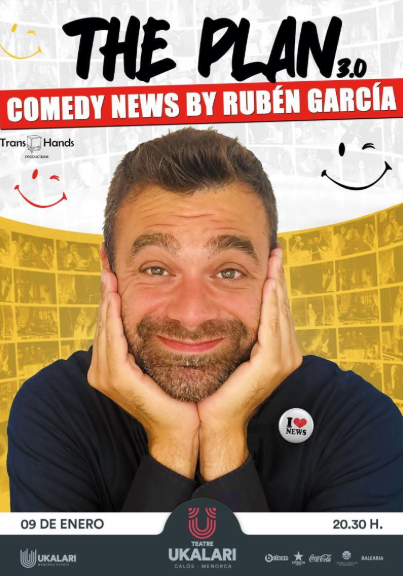 ubén García presenta el seu nou monòleg “ThePLAN” al Teatre Ukalari