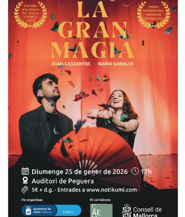 “La gran màgia”, un viatge escènic a la recerca del misteri essencial a Peguera