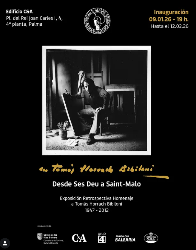 “Des de Ses Deu a Saint-Malo”, una mirada antològica a l’obra de Tomás Horrach a Palma